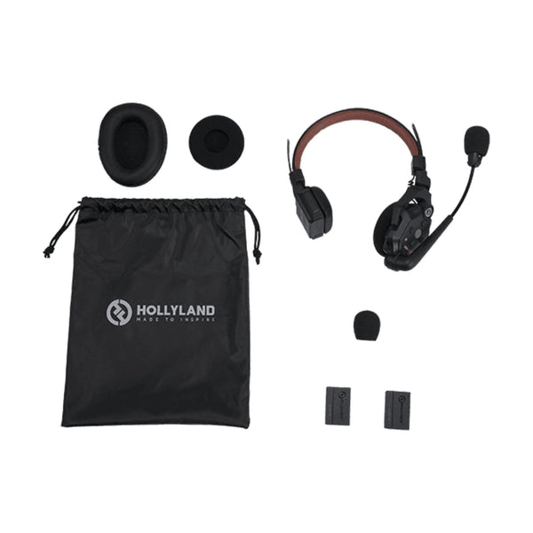 Hollyland Solidcom C1 Pro wireless stereo master headset with microphone, over-ear design, and adjustable headband. – image 2