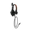 Hollyland Solidcom C1 Pro wired headset with adjustable headband and microphone for HUB communication.