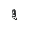 Hollyland LARK MAX USB-C to Lightning cable showing a close-up of the black cable with USB-C and Lightning connectors.
