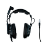 Hollyland HL Electret Mic ENC double-ear headset with 10-pin connector for Solidcom H1 communication system.