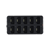Hollyland Solidcom BPK01 battery charging base for production equipment, with multiple charging ports and power connections.