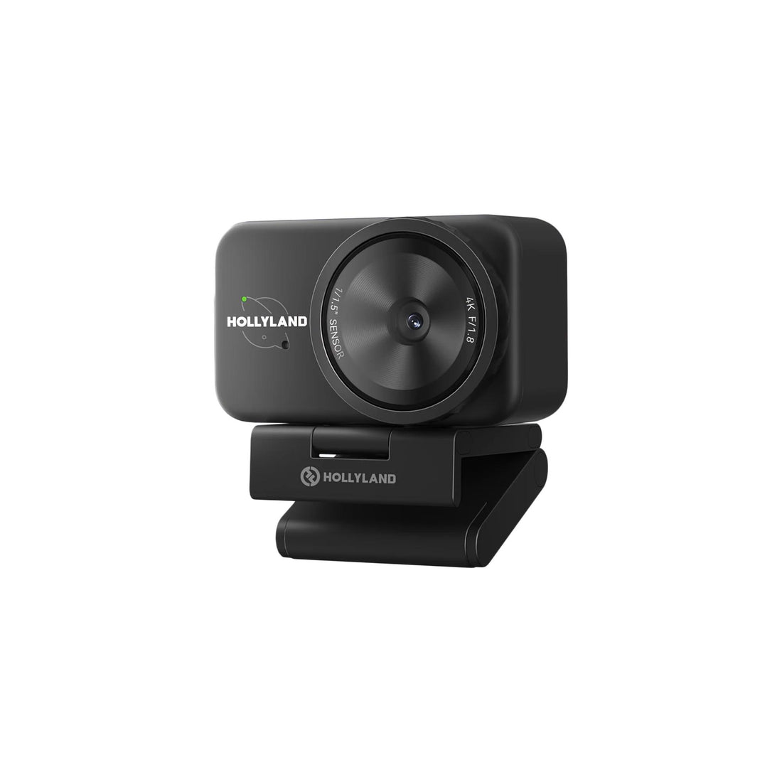 Hollyland Lyra 4K UHD webcam in black, a professional production equipment with a sleek design for high-quality video streaming. – image 1