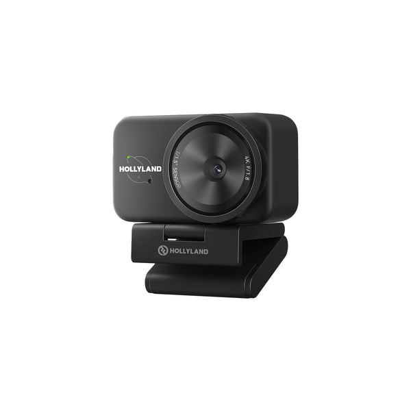 Hollyland Lyra 4K UHD webcam in black, a professional production equipment with a sleek design for high-quality video streaming. – image 1