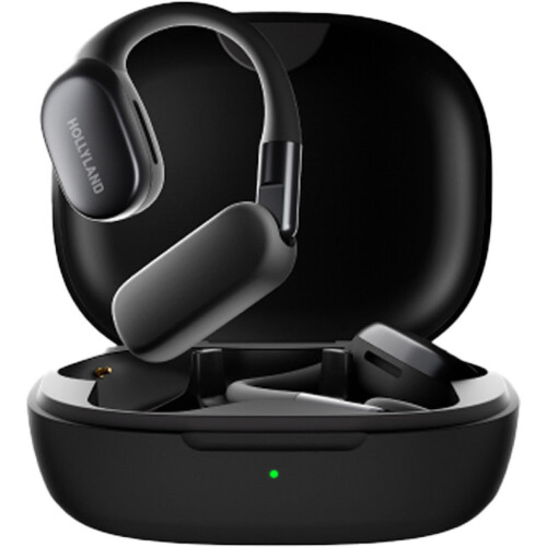 Hollyland OWS Monitor Earphone headset with in-ear design and adjustable ear hooks for clear audio monitoring. – image 1