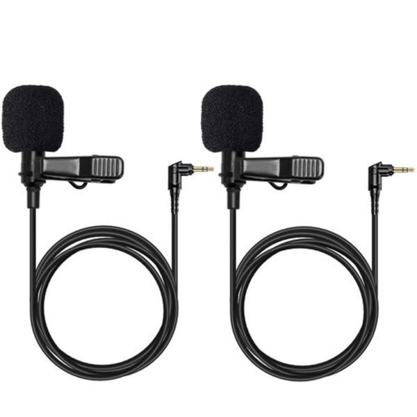 Hollyland HL-Omnidirectional Lavalier Microphone(Black, 2-pack) – image 1