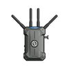 Hollyland Pyro Ultra 1TX & 1RX wireless video transmission system with front view showing receiver device and controls.
