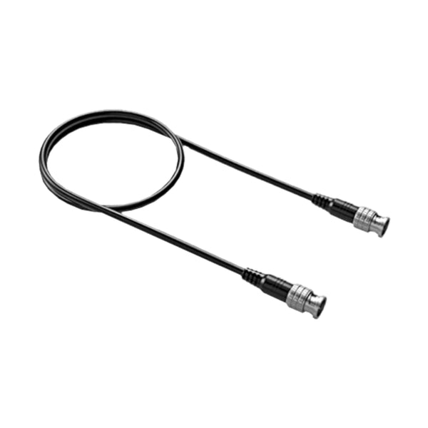 Hollyland SDI cable, 1000mm length, high-quality SDI cable for professional video connections, shown coiled with connectors visible. – image 1