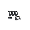 Hollyland Solidcom SE 4S noise-canceling four-person intercom headset with microphones, used for professional production communication.