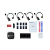Hollyland Solidcom SE Pro 4S noise-canceling 4-person headset intercom system for production communication, full view of device