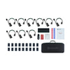 Hollyland Solidcom SE Pro 9S 9-person noise-canceling headset intercom for production communication, shown from a complete view.