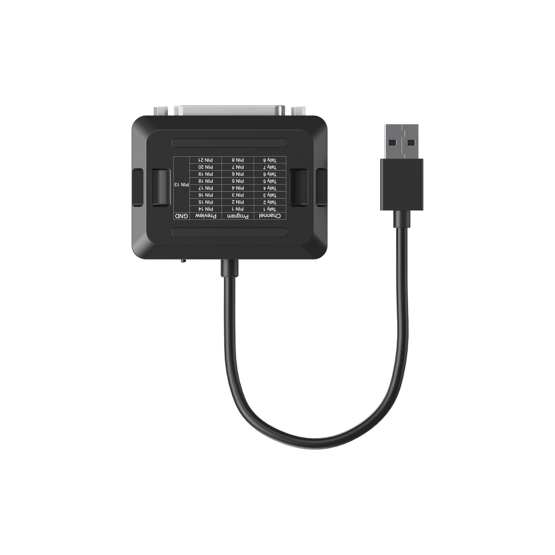 Hollyland Tally Signal Universal Converter for wireless intercom system, showing device with input and output ports. – image 1