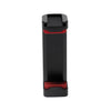 Hollyland mini tripod stand with universal phone clip, shown from the front, ideal for stable smartphone support.
