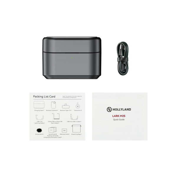 Hollyland LARK M2S Charging Case-Combo Complete View – image 2