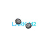 Hollyland LARK M2 Mini Combo wireless microphone system with Shine Charcoal receiver and camera RX, USB-C RX for production use.