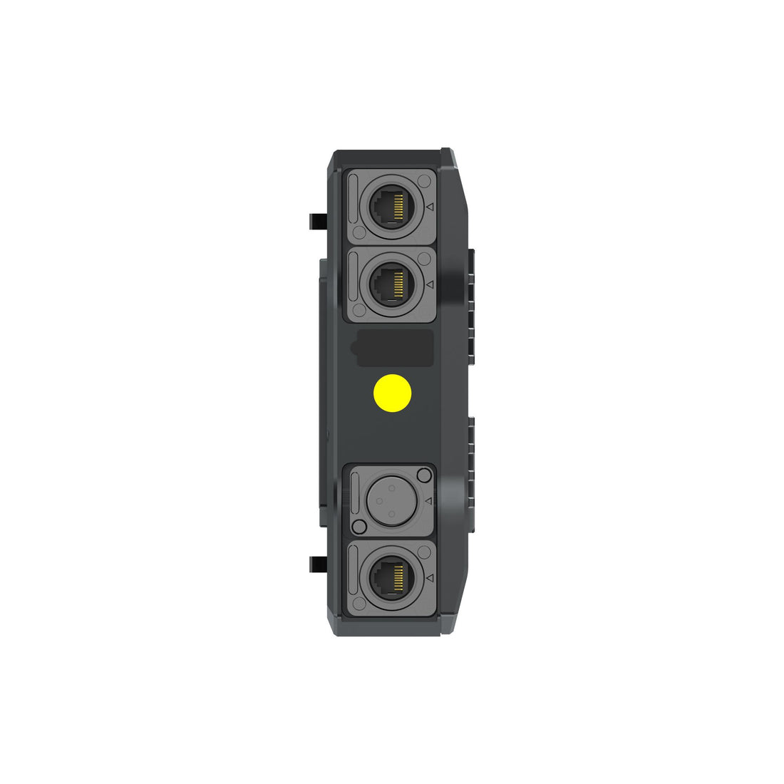 Hollyland Solidcom M1 Pro RRU base station shown from a downward side view, professional production equipment for audio communication. – image 6