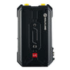 Hollyland Pyro H Wireless Video Transmitter for production, front view showing compact design and connection ports.