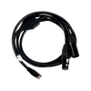 Hollyland Solidcom ANT01 antenna connected to XLR network cable for production communication equipment