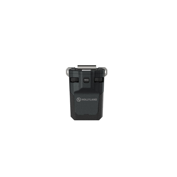 Hollyland Solidcom BPK01 beltpack for production, front view showing microphone and control buttons. – image 1