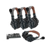 Hollyland Solidcom C1 Pro-4S-DH 4-person noise-canceling intercom headsets with double-ear design for production teams.