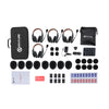 Hollyland Solidcom C1 Pro-4S-DH 4-person noise-cancelling intercom headset with double-ear design for production communication.