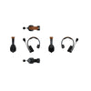 Hollyland Solidcom SE wireless 2-person noise-canceling headset intercom for production communication, global version.