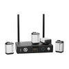 Hollyland Wireless Tally System with four lights for production monitoring and crew communication in filming setups.
