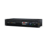 Blackmagic Design HyperDeck ISO Recorder 100G seen from an angle, showcasing its professional video recording interface and design.