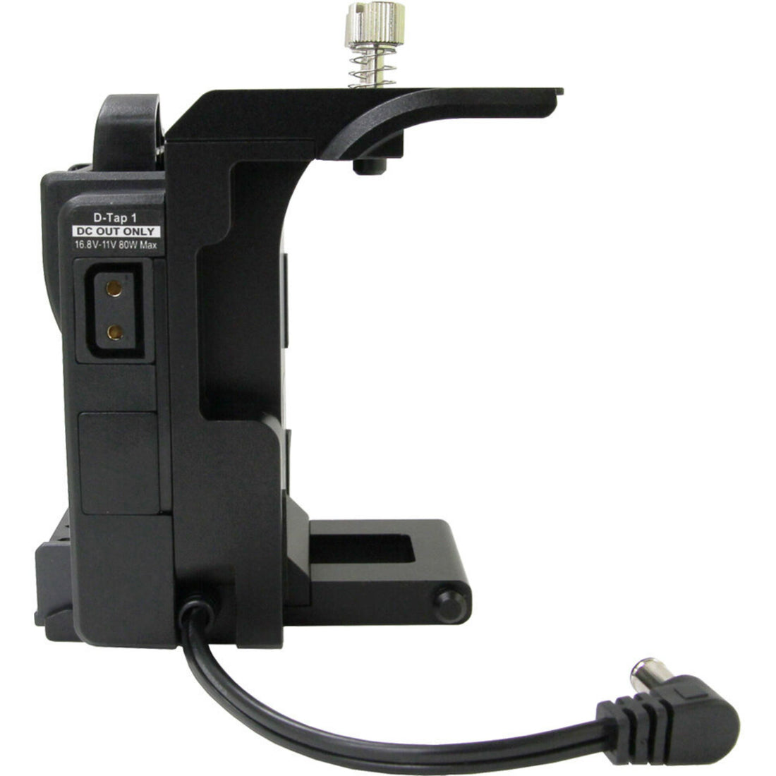 IDX System Technology A-DCFX9 V-Mount Adapter for Sony PXW-FX9 with right-side D-tap and DC cable attached – image 1