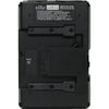 IDX System Technology HV-320B 28.8V high-load Li-Ion B-Mount battery with D-Tap and USB-PD ports, back view showing connections