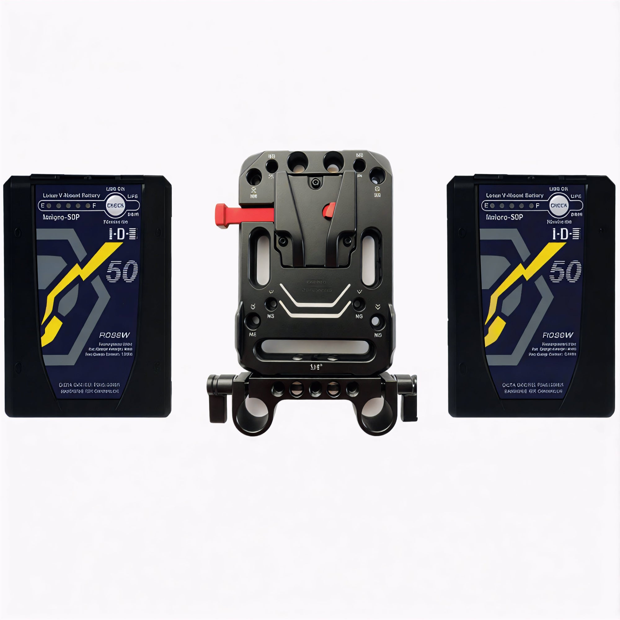 Idx Computer System IDX System Technology 2 x Imicro-50P Batteries & 1 x SmallRig V-Mount ...