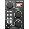 IDX System Technology RM-C1 LANC lens remote control for Canon and Sony camcorders, used for precise focus and zoom adjustments.