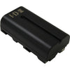 IDX System Technology IDX-SL-F30 battery showing top and side views with compact design and durable casing.