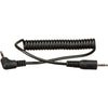 IDX System Technology AS-300 zoom remote controller with mini plug cable, shown with 510mm cable for precise camera control.