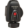 IDX System Technology AS-300 compact zoom remote control viewed from the top, featuring buttons and ergonomic design.