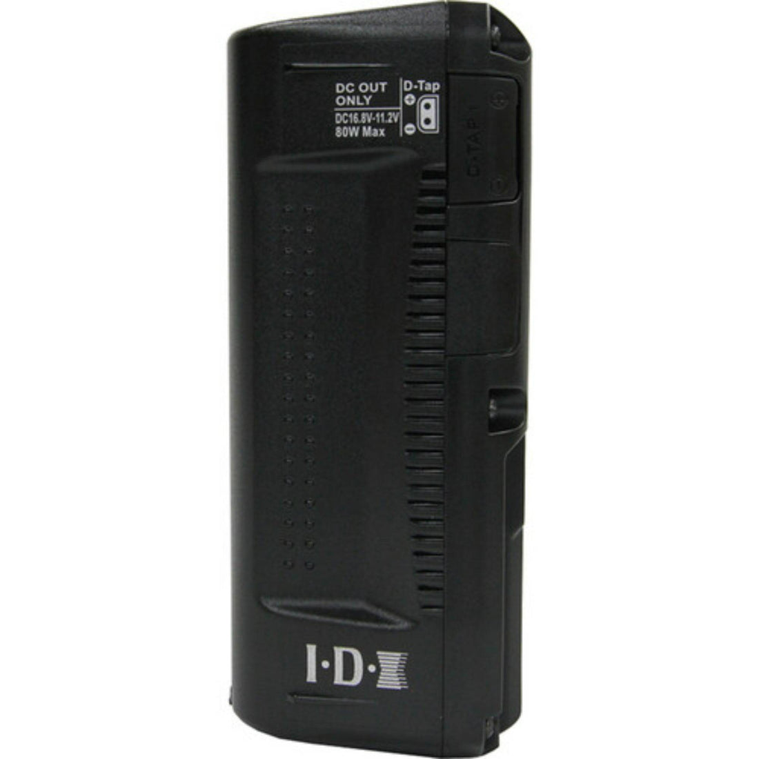 Right view of IDX System Technology CUE-J150 V-Mount Battery with 143Wh capacity, showing V-mount connector and digital display. – image 5