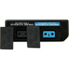 IDX System Technology IDX-NP-9X with D-Tap port, dual output charging ports, detailed view of power connection interface.