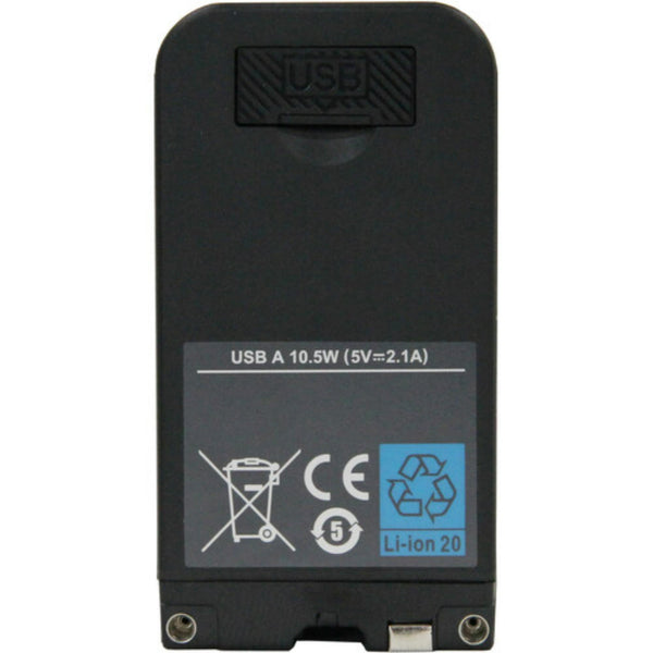 IDX System Technology SL-F70PD Sony L-Series battery with USB-C PD and X-Tap, side profile showing USB-A port closed – image 5