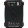 IDX System Technology TRAVEL 1 ZEN battery, front view showing compact design and branding of IDX System Technology.
