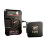IDX System Technology TRAVEL 1 ZEN battery, compact portable power source with a sleek black design, full view in the image.
