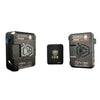 IDX System Technology TRAVEL 2 ZEN battery, compact and portable with indicator lights, designed for reliable power on the go.