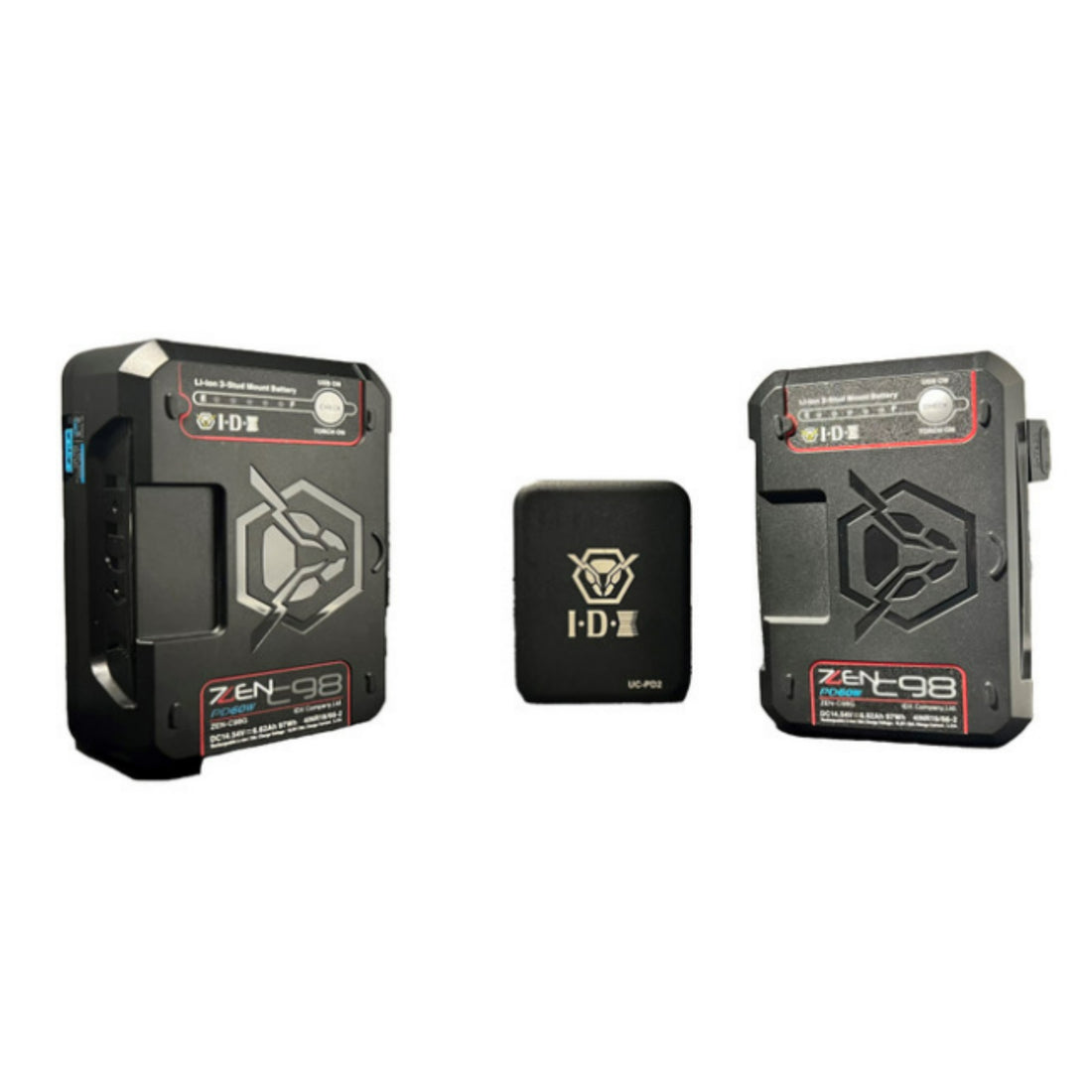 IDX System Technology TRAVEL 2 ZEN battery, compact and portable with indicator lights, designed for reliable power on the go. – image 2