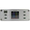 IDX System Technology UC-PD6 6-channel USB-C PD power supply and charger, front view showing multiple USB-C ports and compact design.