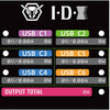IDX System Technology UC-PD6 6-channel USB-C PD power supply and charger, showing multiple USB-C ports on a sleek black device.