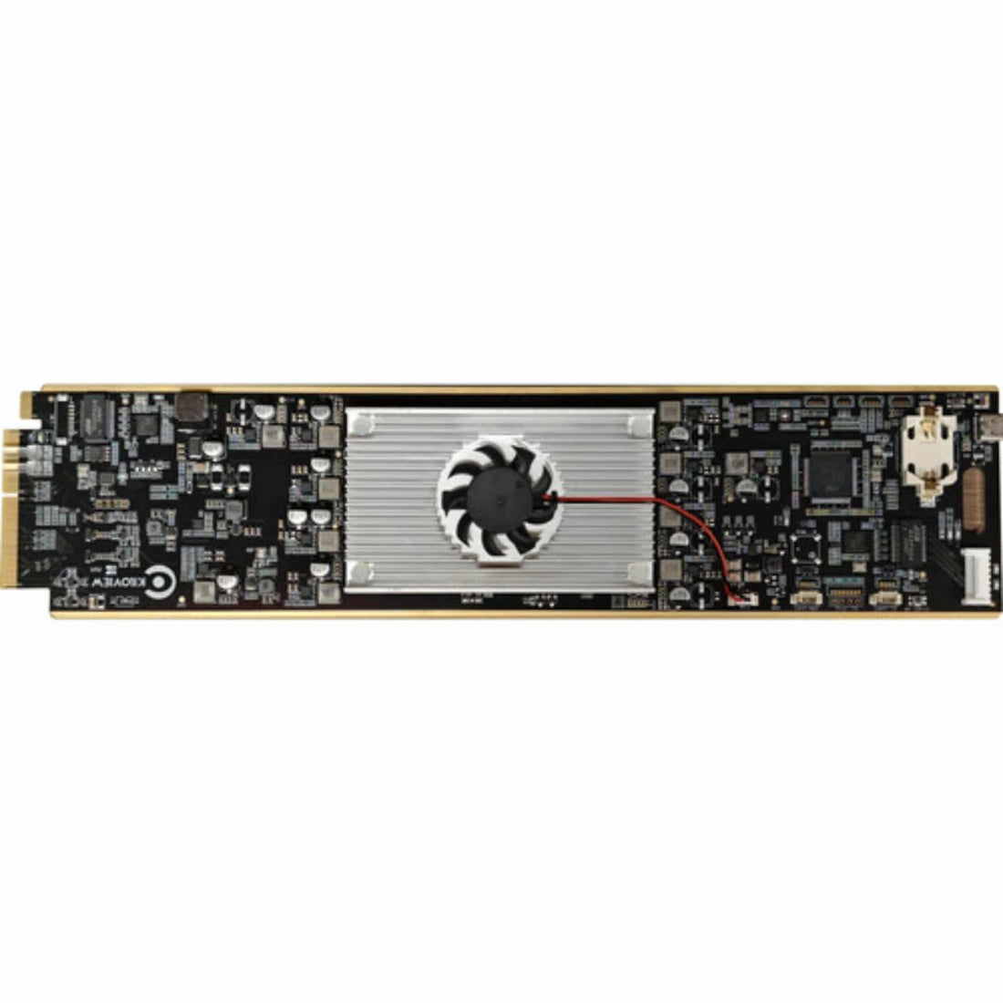 Kiloview FMG-400 media gateway service card for video streaming, featuring multiple input and output ports for professional broadcast use. – image 1