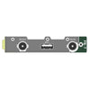 Kiloview FN-7 all-in-one encoding and decoding card showing interface layout with ports and controls for professional video conversion.