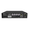 Rear view of Kiloview Kilolink Station PRO bonding receiver showcasing device management interface and connection ports.