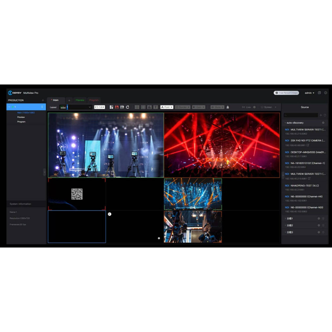 Kiloview Multiview Real-time Preview & Switching – image 2