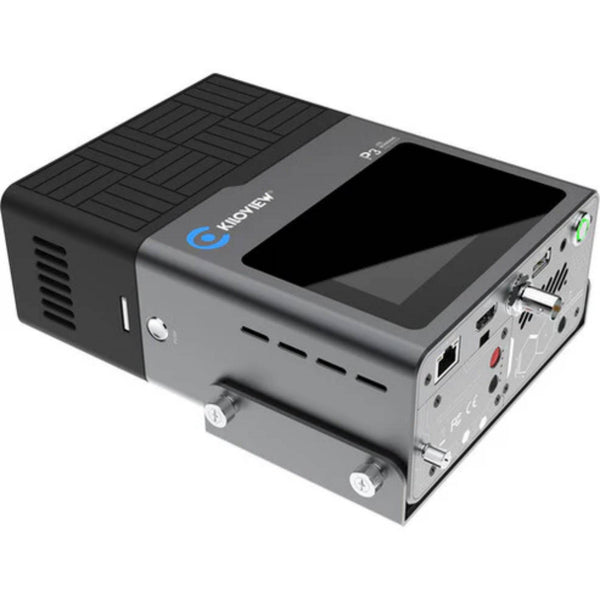 Kiloview P3 cellular bonding streaming encoder with dual 4G and 5G modems, compact device for reliable live video streaming. – image 2