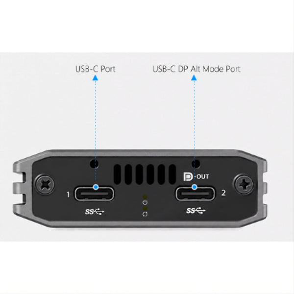 Kiloview U4 IP Video Dock USB-C Port and USB-C DP ALt Mode Port  – image 7