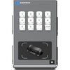 Front view of Kiloview Zoom Deck Controller control panel with buttons and dials for video conferencing management.